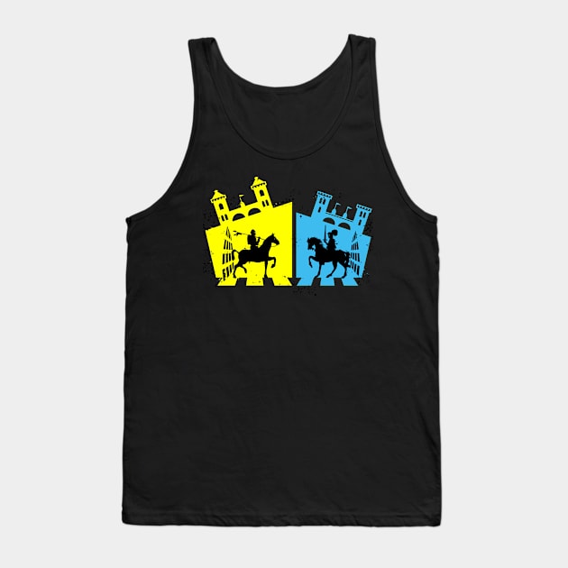 Knights defend their castle Tank Top by Times6ix